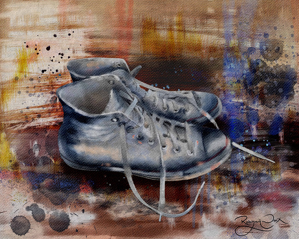 Footsteps of Colour by RobzLipner