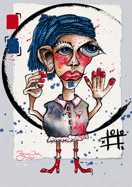 Miss Wacky Head by RobzLipner