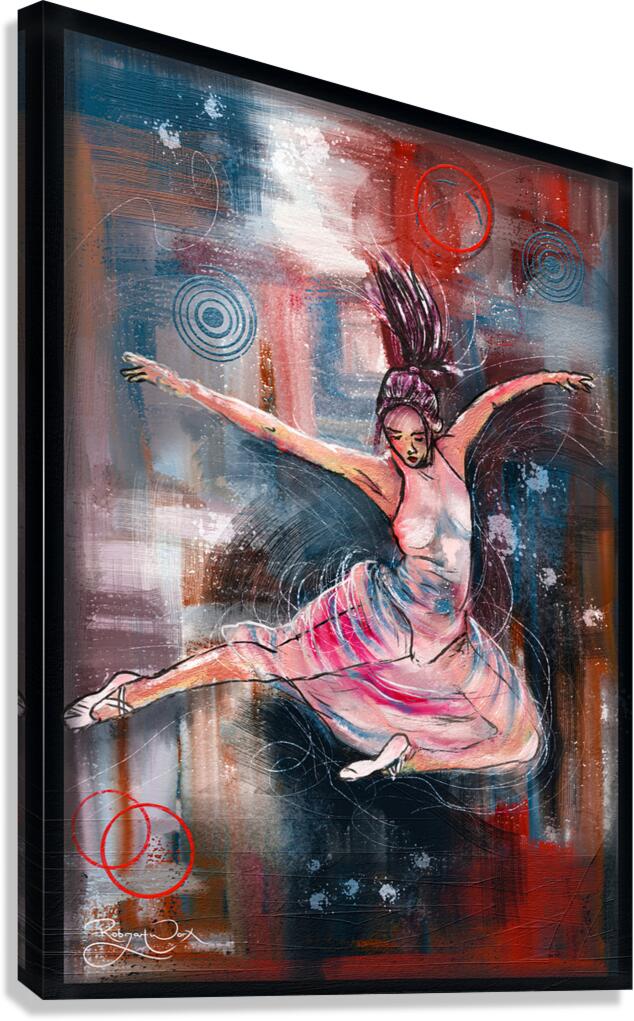 To Be Free To Dance Canvas Print