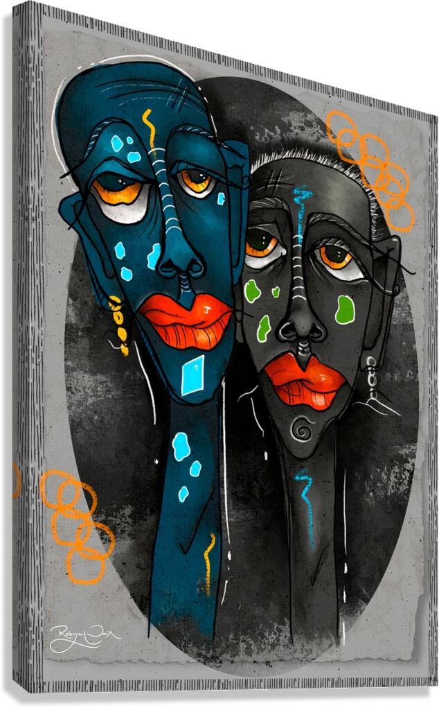 Same Same But Different Canvas Print