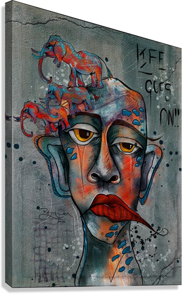 Life Goes On Canvas Print