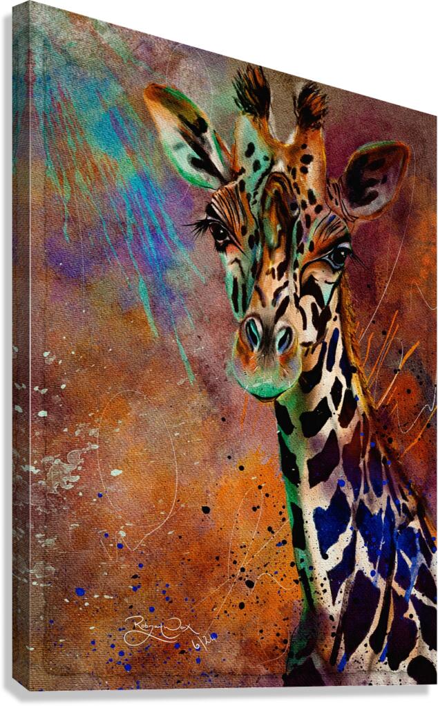 George Giraffe Canvas Print