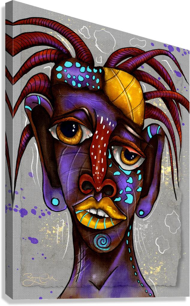 She Nose Canvas Print