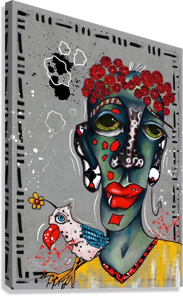 Bird Boy Canvas Print