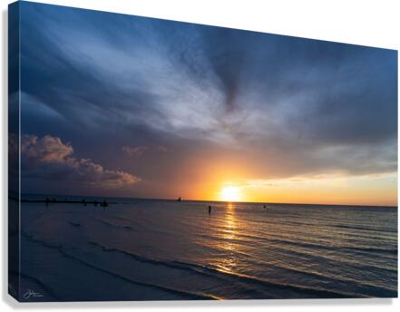 Dusky Holbox Canvas Print