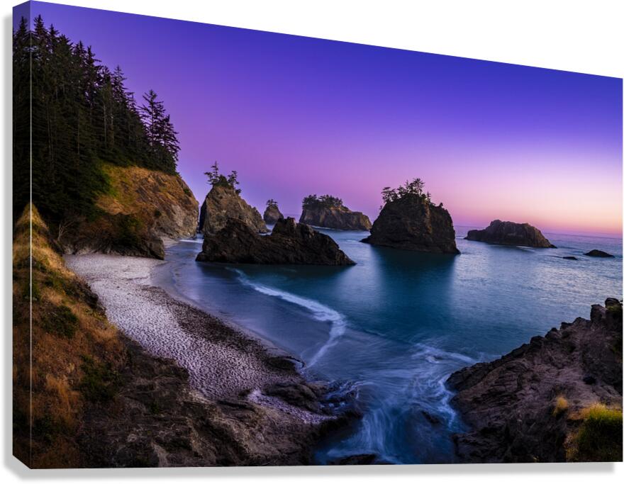 Secret Beach Canvas Print