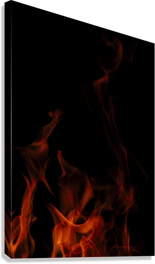 The Flame Canvas Print