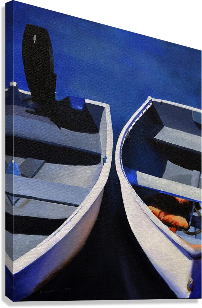 Side by Side Canvas Print
