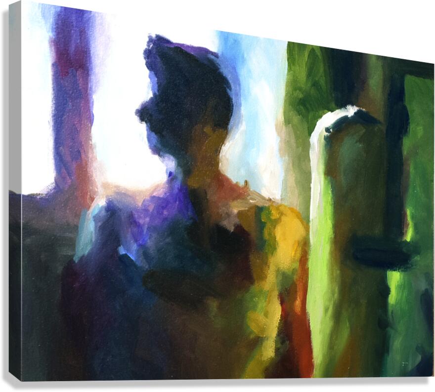 Jacob - Yellow Canvas Print