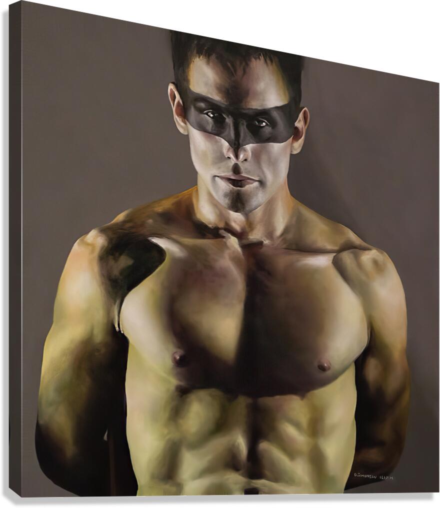 Bound Superhero Canvas Print
