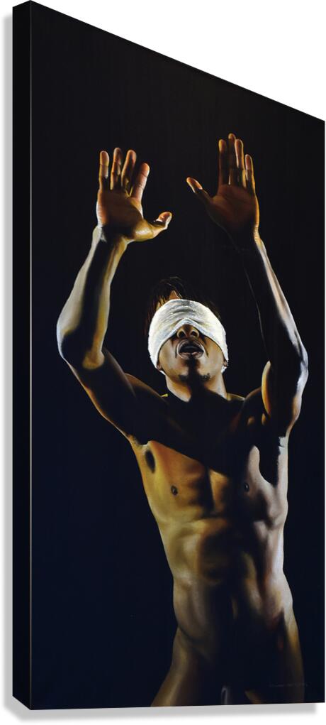 Blind Canvas Print