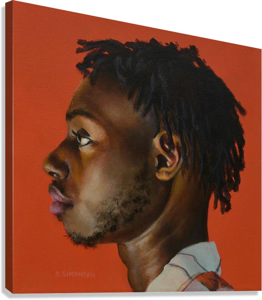 Braxton - Profile Canvas Print