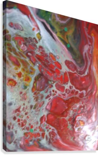 red demon Canvas Print