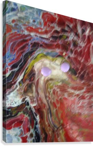corona virus Canvas Print