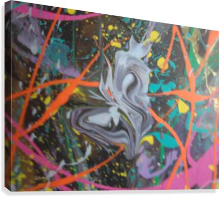 grey ghost Canvas Print