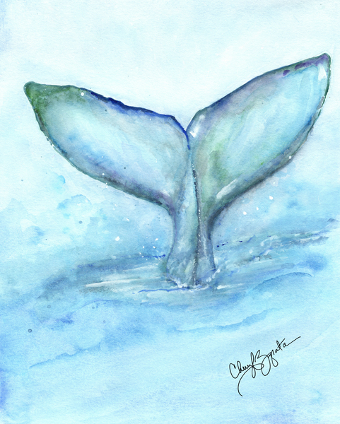 Whale Tail   Print