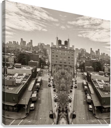 NYC - City Distorted6 Canvas Print