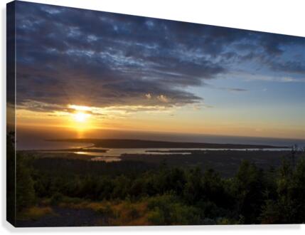 Tower Rd. Sunset Canvas Print