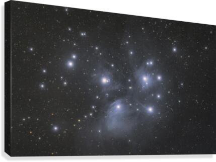 Pleaides Star Cluster Canvas Print