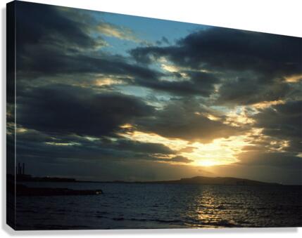 Howth First Lights Canvas Print