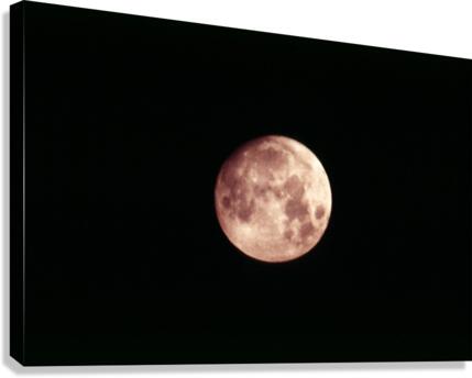  Eclipse Moon Canvas Print