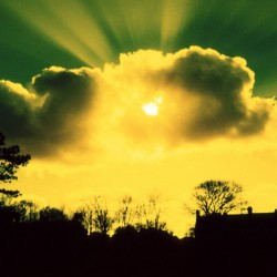 Blackrock Sunset Cloud Burst