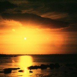 Sunset Dun Laoghaire West Pier