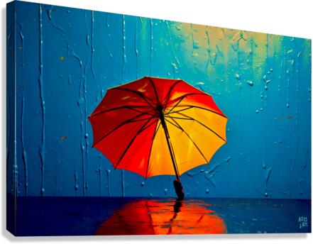 Rain is gone Canvas Print