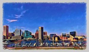 Baltimore   Fed Hill 2 by Tropical Freeze