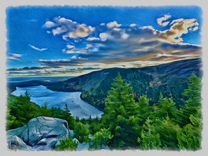 Acadia   Bubble Rock 5 by Tropical Freeze