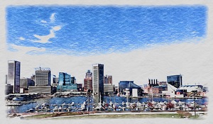Baltimore   Fed Hill 3 by Tropical Freeze