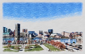 Baltimore   Fed Hill 4 by Tropical Freeze