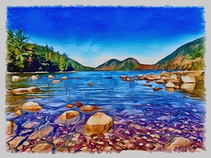 Acadia   Jordan Pond 1 by Tropical Freeze