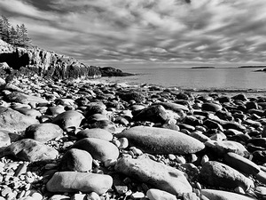 Acadia   Little Hunter s Beach 3 by Tropical Freeze