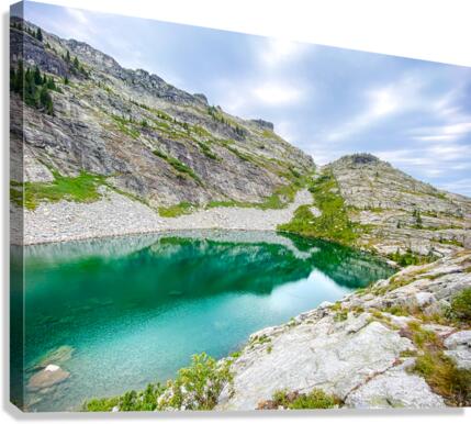 Fault Lake Canvas Print