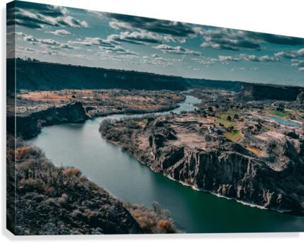 Snake River Canvas Print