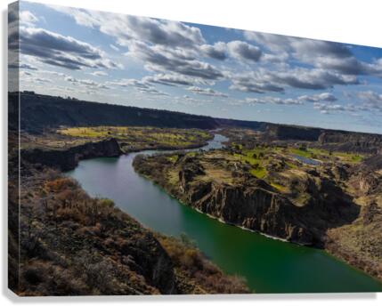 Snake River Canvas Print