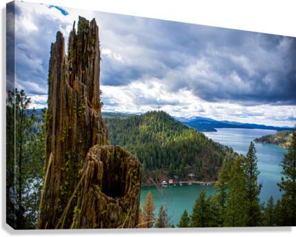 Lake CDA Canvas Print