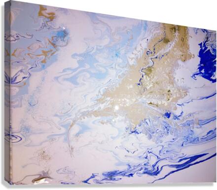 blue light Canvas Print