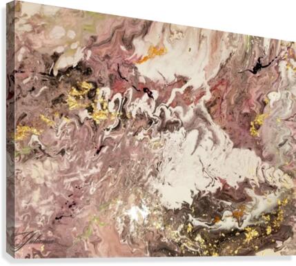 Rose Gold Canvas Print