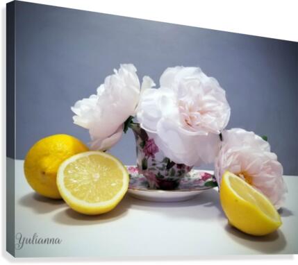 Lemon colour Canvas Print