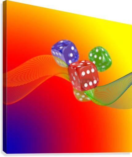 Dice 2 Canvas Print