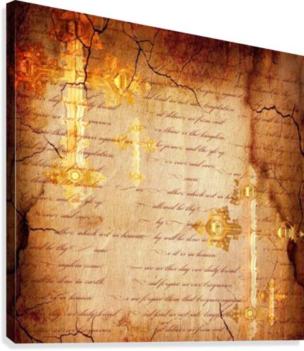Lords Prayer Canvas Print