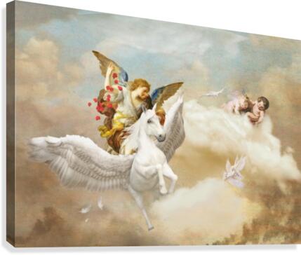angels design Canvas Print