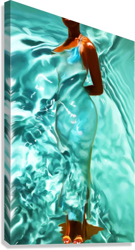 Aqua:GCPS Canvas Print