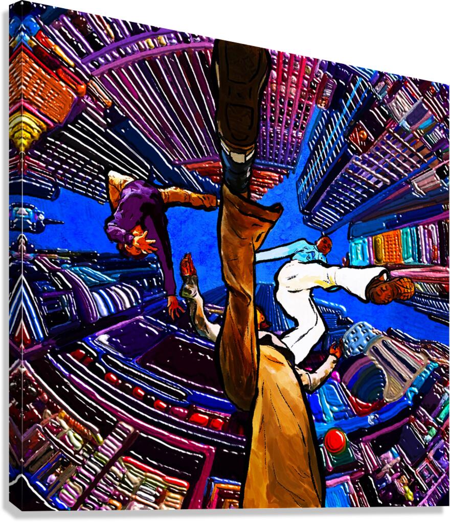 Vertigo:GCPS Canvas Print