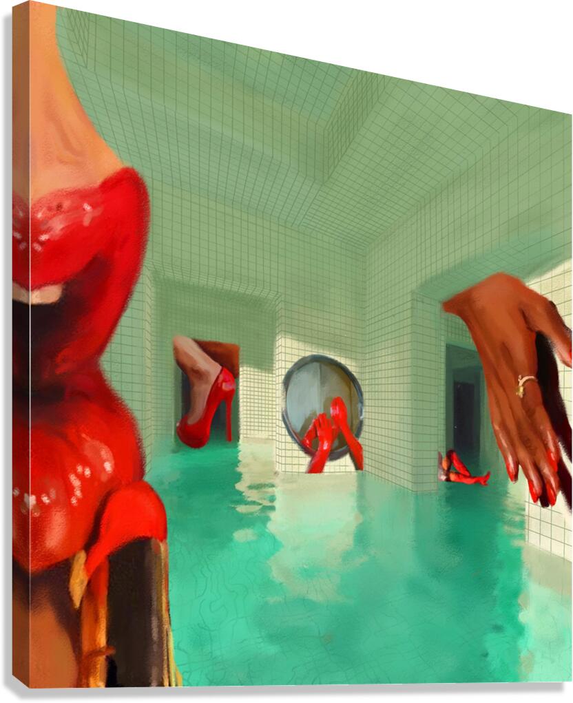 Veil:GCPS Canvas Print