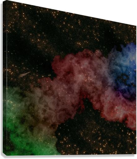 RGB Space  Canvas Print