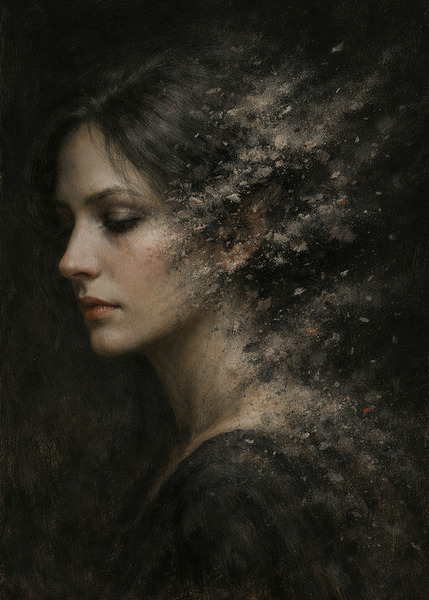 portrait of a young woman by Lydia Design