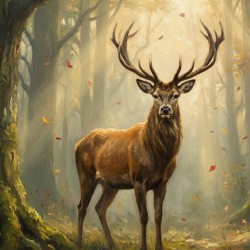 deer in the forest